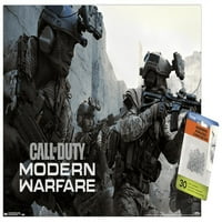 Call of Duty: Modern Warfare - zidni poster kampanje sa push igle, 14.725 22.375