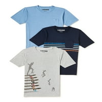 Tony Hawk Grafičke Majice Sa Kratkim Rukavima Za Dječake, 3 Pakovanja, Veličine 4-16