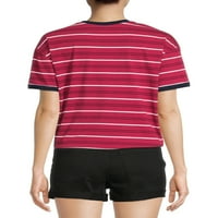 No Bounties Juniori Ringer Stripe T-Shirt