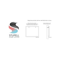 Stupell Industries Pelikani Smješteni Oblačni Horizont Obalna Slika Galerija Umotana Platna Print Zid Art