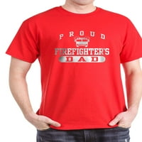 Cafepress - Ponosan košulja za vatrogasce tamna majica - pamučna majica