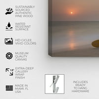 Wynwood Studio nautički i obalni zid umjetnosti platneni otisci 'Curo Cardenal - Surf Rescue' Primorski -