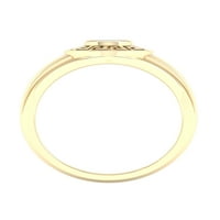 Imperial 1 20CT TDW Diamond 10k žuti zlatni muški modni prsten