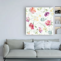 Zaštitni znak likovne umjetnosti 'springtime Bloom Pattern I' Canvas Art by Beth Grove