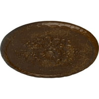 Ekena Millwork 1 2 od 1 4 P Anthony Harvest plafon medaljon, ručno oslikana korijen pivo pucketanje