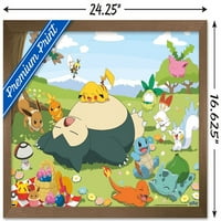 Pokémon - Grupni zidni poster za piknik, 14.725 22.375