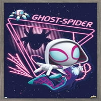 Marvel Spidey i njegovi nevjerojatni prijatelji - Ghost Spider zidni poster, 14.725 22.375 Uramljeno