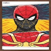 Marvel Spider-Man: Nema šanse za dom - Kostim Trio zidni poster, 22.375 34 uokviren