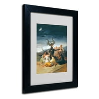 Zaštitni znak Likovna umjetnost Vještičja Subota Umjetnost platna Francisco Goya, crni okvir