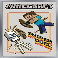 Minecraft - Sniper Duel zidni poster, 22.375 34