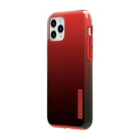 Incipio DualPro čista futrola za iPhone Pro-crveni crni Ombre