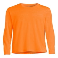 Athletic Works Muška tri-Blend aktivna majica sa dugim rukavima, veličine S-3XL