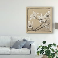 Zaštitni znak likovne umjetnosti 'Bijela cvjetna studija I' Canvas Art by Ethan Harper