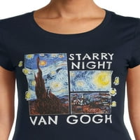 Starry Night Juniors ' Kratki Rukav T-Shirt