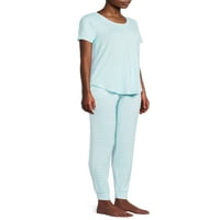 Jaclyn ženska štampana majica i Set pidžame Joggers, 2 komada
