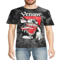 Marvel muška i velika Muška Venom grafička majica, 2 pakovanja