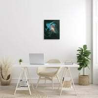 Stupell Industries Vivid Nebula Collage nadrealna osoba Galerija grafičke umjetnosti sa omotanim platnom