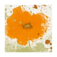 Zaštitni znak likovne umjetnosti Moderna narančasta umjetnost od strane Irena Orlova