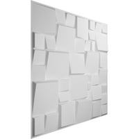 Ekena Millwork 5 8 W 5 8 H moderni kvadratni EnduraWall dekorativni 3d zidni Panel
