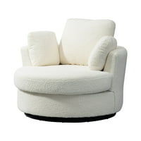 Momspeace moderna okretna stolica sa jastucima, Accent stolica sa okretnom Bačvom za stepenište za dnevni
